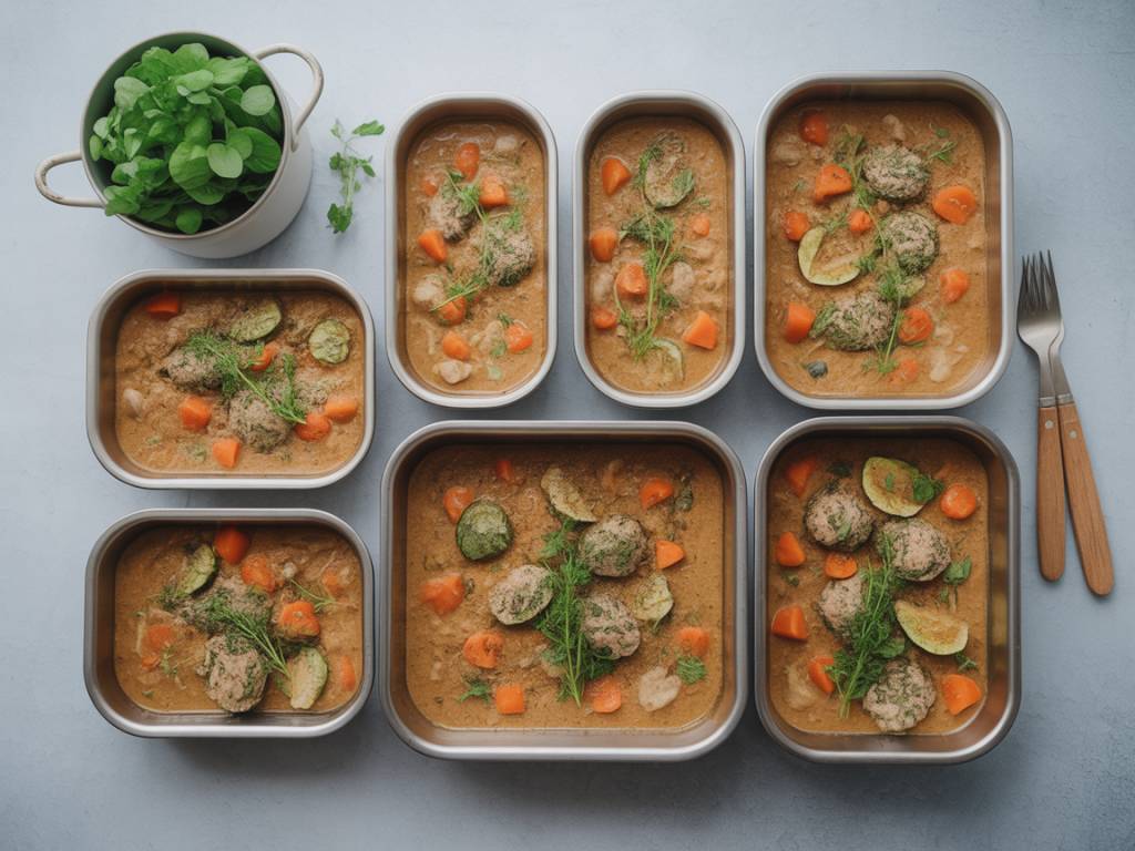 Batch cooking vegan : organiser une semaine de repas sains, faciles et économiques