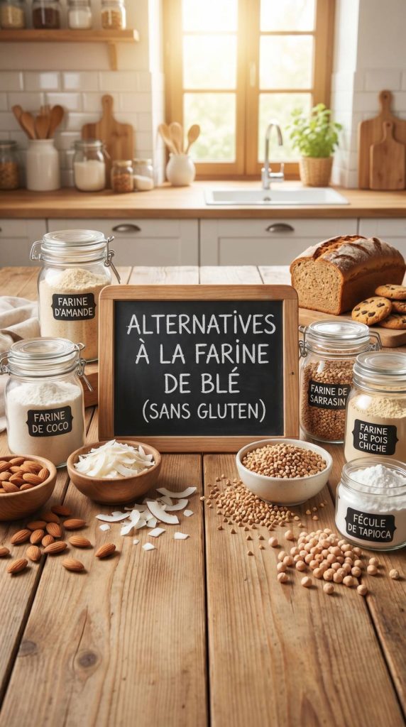 Les alternatives à la farine de blé pour les intolérants au gluten