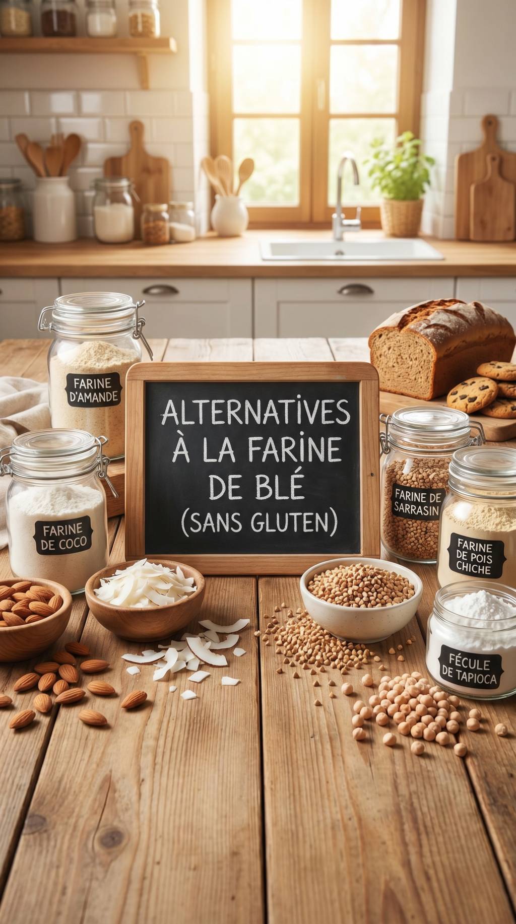 Les alternatives à la farine de blé pour les intolérants au gluten
